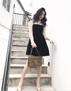 [order] Set váy tiểu thư chanh xả