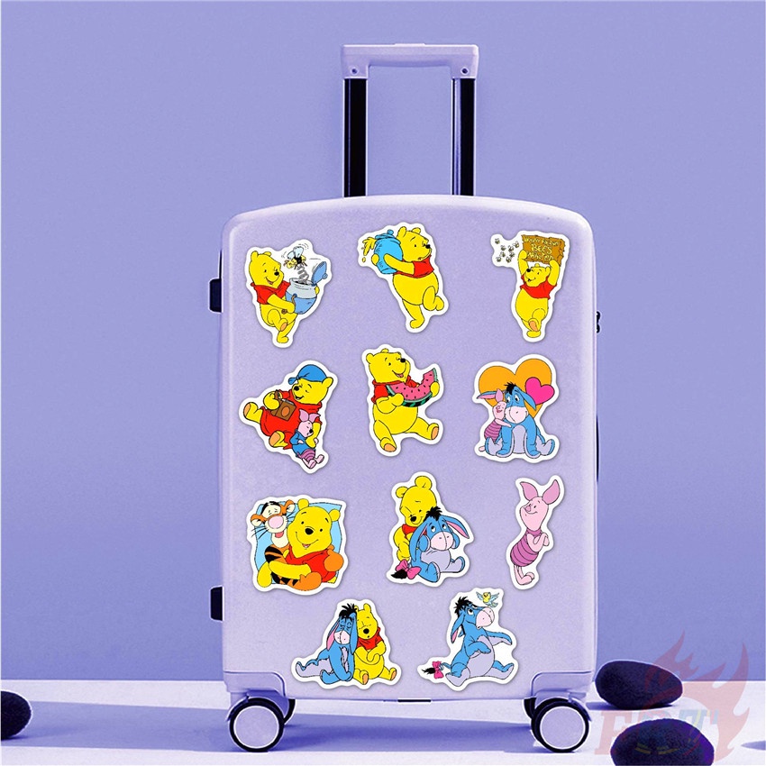❉ Pooh Bear Series 05 Winnie Stickers ❉ 50Pcs/Set DIY Luggage Laptop Skateboard Doodle Decals Stickers