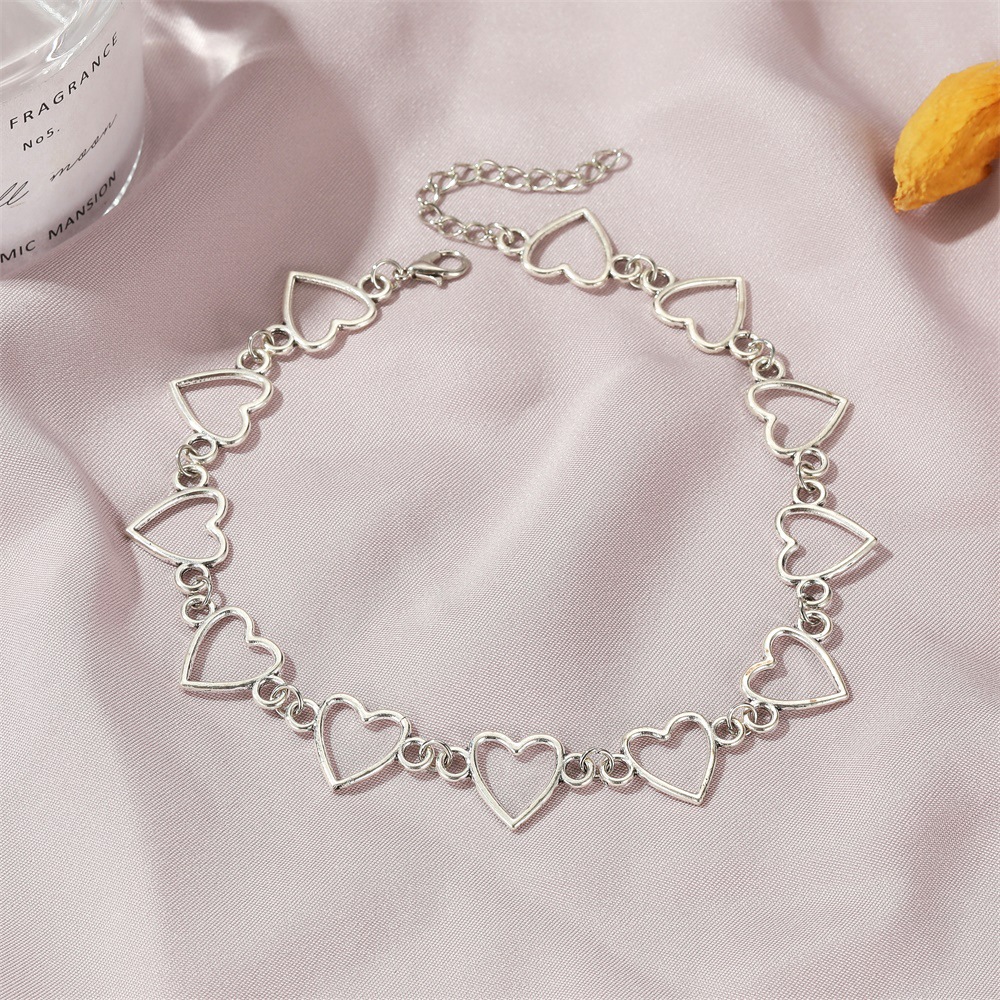 vòng cổ Hình Trái Tim Phong Cách Âu Mỹ Thời Trang Cho Nữ