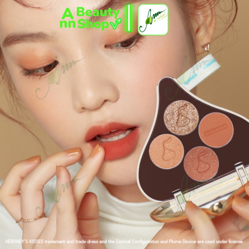 Bảng mắt ETUDE HOUSE x HERSHET KISSES (tặng kèm cọ)