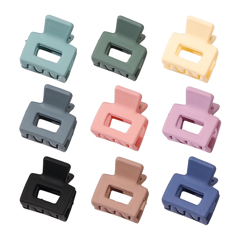 Kẹp Tóc Nhỏ 2cm Màu Sắc Đơn Giản Dành Cho Nữ