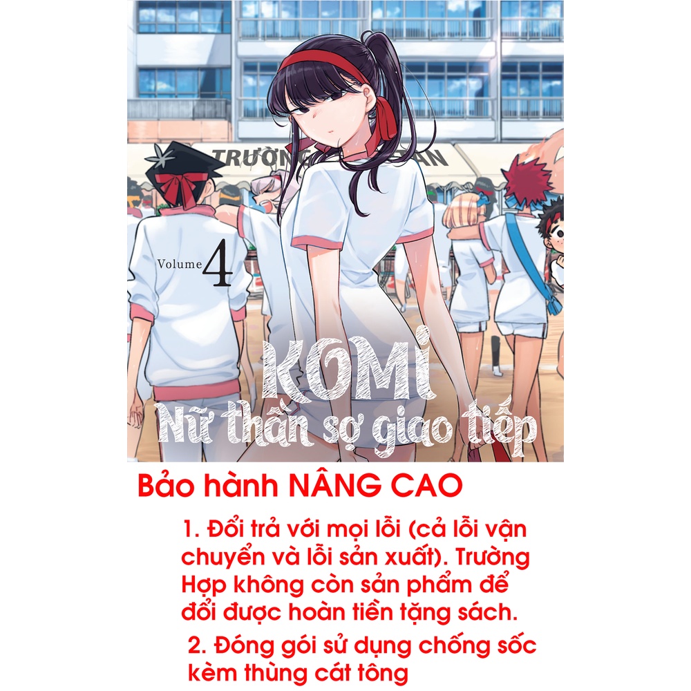 Truyện tranh Komi Nữ Thần Sợ Giao Tiếp Tập 4