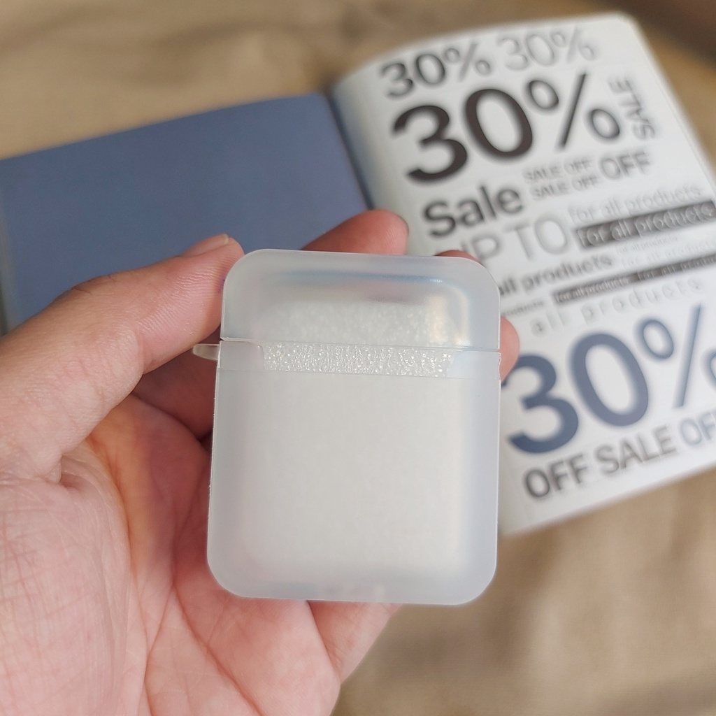 Vỏ bảo vệ hộp sạc tai nghe Bluetooth Airpods 1/2/3/Pro nguyên khối chống va đập Hoa cúc thời trang - Tomax shop