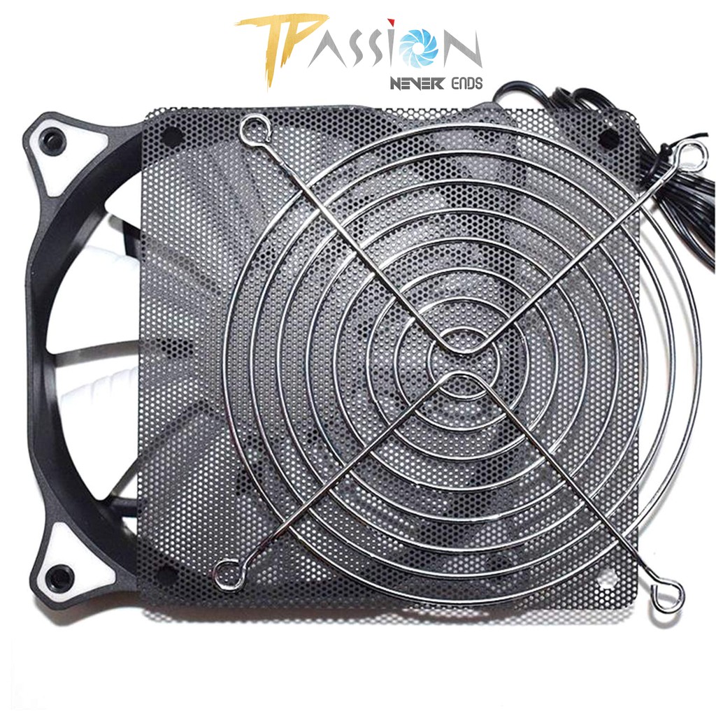 Tấm lưới chắn lọc bụi quạt tản nhiệt fan case 8cm, 9cm, 12cm, 14cm PVC - Miếng chắn loại dày, bền, chắc chắn, dễ vệ sinh