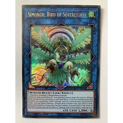 Thẻ bài YUGIOH - Simorgh, Bird of Sovereignty - DUOV-EN012 - Ultra Rare 1st Edition