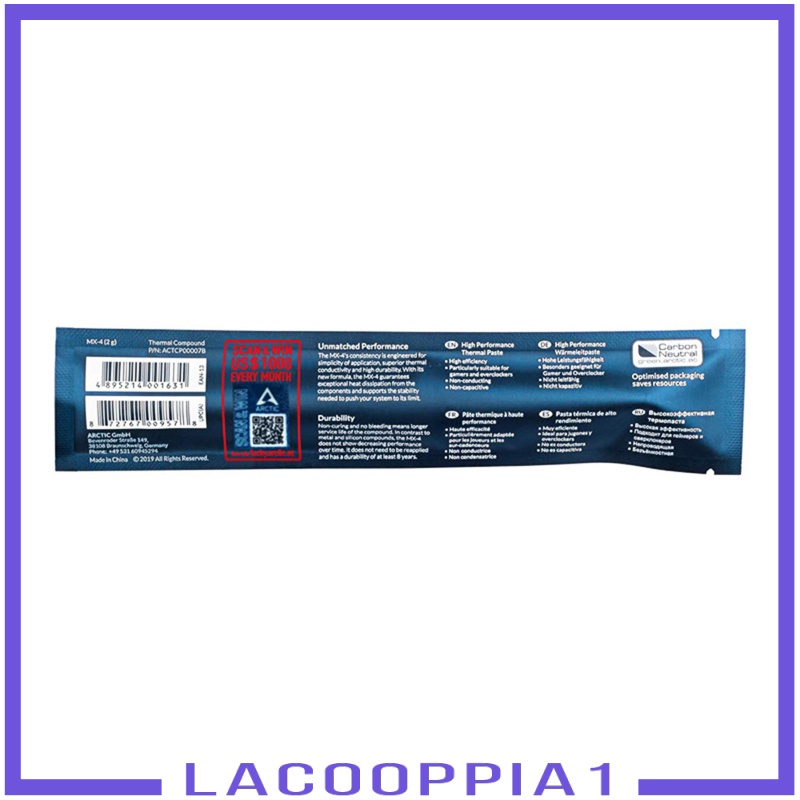 Keo Tản Nhiệt Thay Thế Cho Máy Tính Mx-4 2 Grams