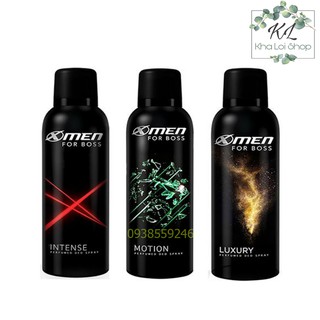 Xịt Khử Mùi X-Men For Boss 150g