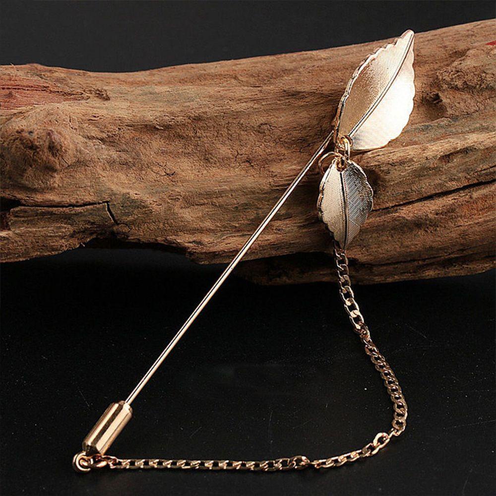 Ghim Cài Áo Hình Chiếc Lá Xinh Xắn|Vòng Tay Nhiều Màu Sắc Phong Cách Retro Cho Nam Và Nữ