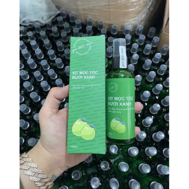 Xịt mọc tóc bưởi xanh