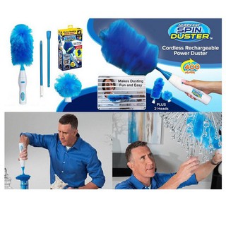 Chổi lau bụi đa năng spin duster tiện lợi hàng sẵn