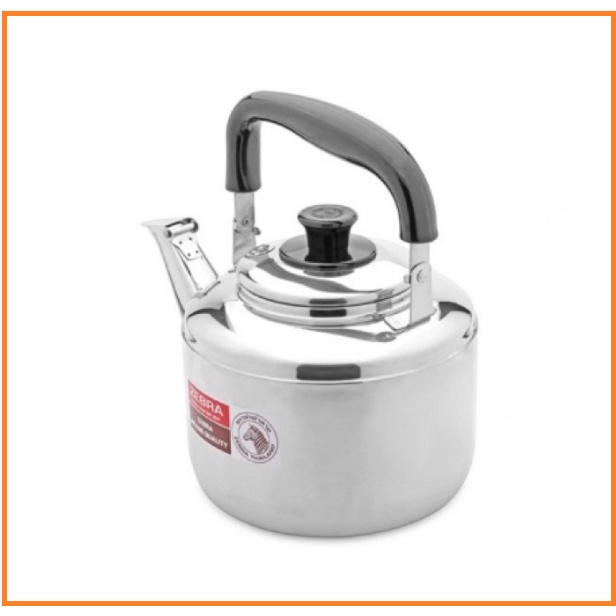 Ấm đun nước inox 304 Cao Cấp có reo Century Zebra Thái Lan  - Dùng được bếp từ