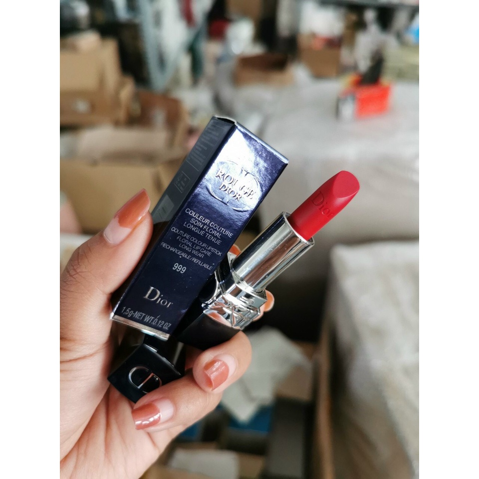 SON DIOR MINI MÀU 999 HUYỀN THOẠI