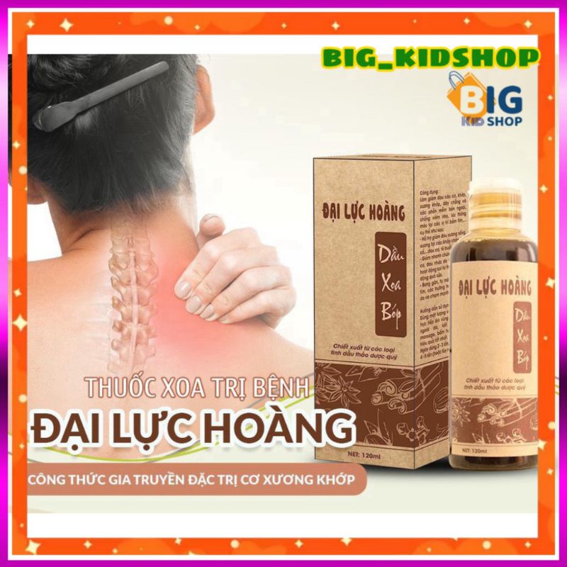 Dầu Xoa Bóp Đại Lực Hoàng ( mua 10 tặng 1)