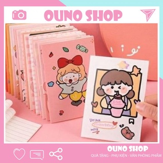 Sổ  mini , sổ tai gấu MINI siêu cute