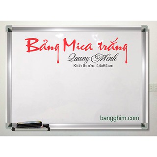 Bảng fooc mica kích thước 65x95cm, khung bo chuyên dụng