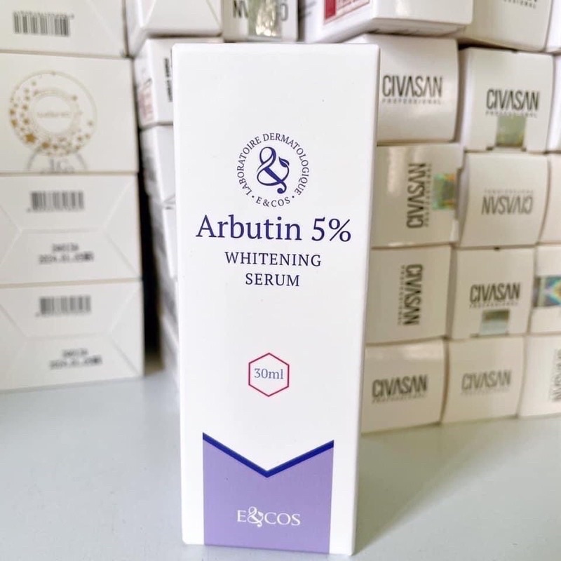 Tinh chất E&COS Arbutin 5% Whitening Serum 30ml