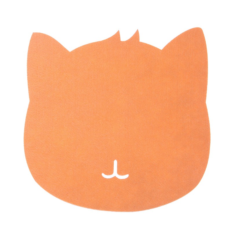 btsg Universal Thicken Mouse Pad Felt Cloth 200x200x3mm Cute Cat Mouse Pad Mat