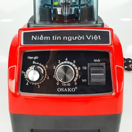 MÁY XAY SINH TỐ CÔNG NGHIỆP OSAKO OS-1800 CÔNG SUẤT 1800W DUNG TÍCH 2.0 LÍT - CỐI NHỰA KHÁNG VỠ