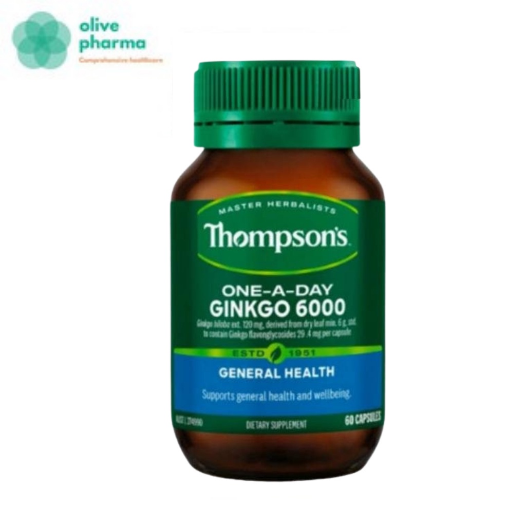 Bổ não , tăng cường trí nhớ Thompson’s Ginkgo