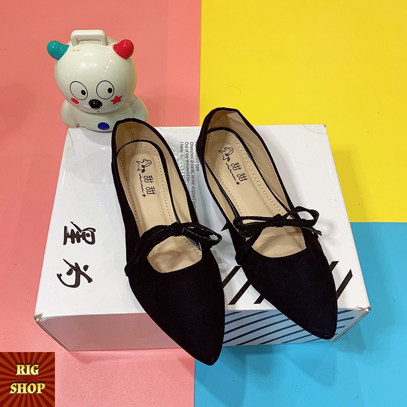 [ẢNH THẬT] GIÀY BÚP BÊ RIGSHOP THẮT NƠ SIÊU CUTE - C1 | BigBuy360 - bigbuy360.vn