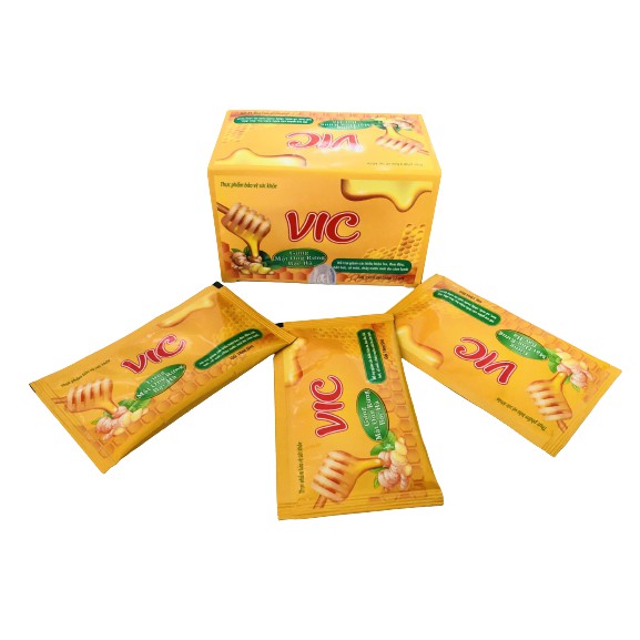 Siro VIC  - Siro mật ong rừng Vic hỗ trợ giảm ho, đau đầu, hắt hơi, sổ mũi, cảm lạnh - Atz Pharmacy
