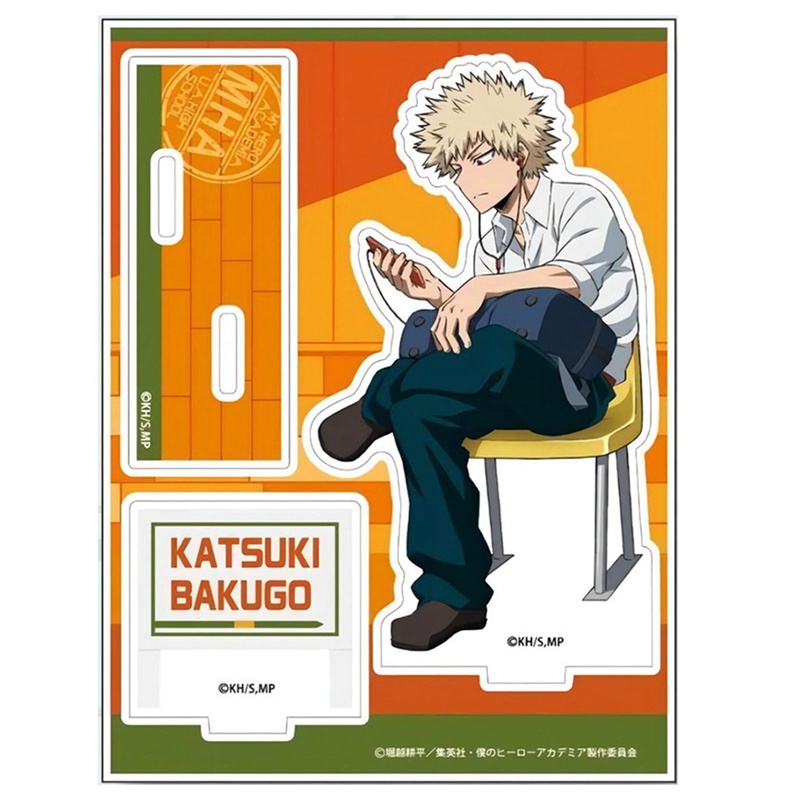( NGỒI GHẾ ) Standee BOKU NO HERO ACADEMIA Mô hình Học Viện Anh Hùng mica acrylic anime chibi