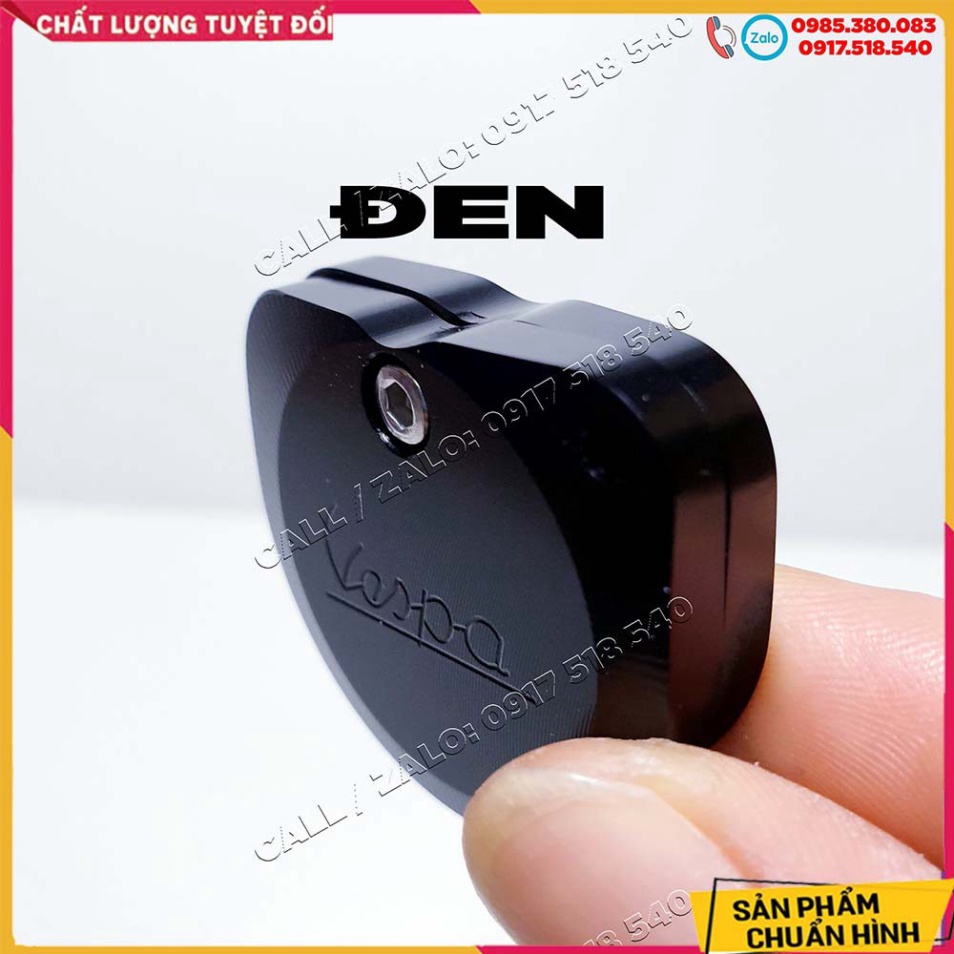 ỐP NHÔM CNC CHÌA KHÓA VESPA , LIBETY - tặng kèm lục giác Ảnh thật Sp