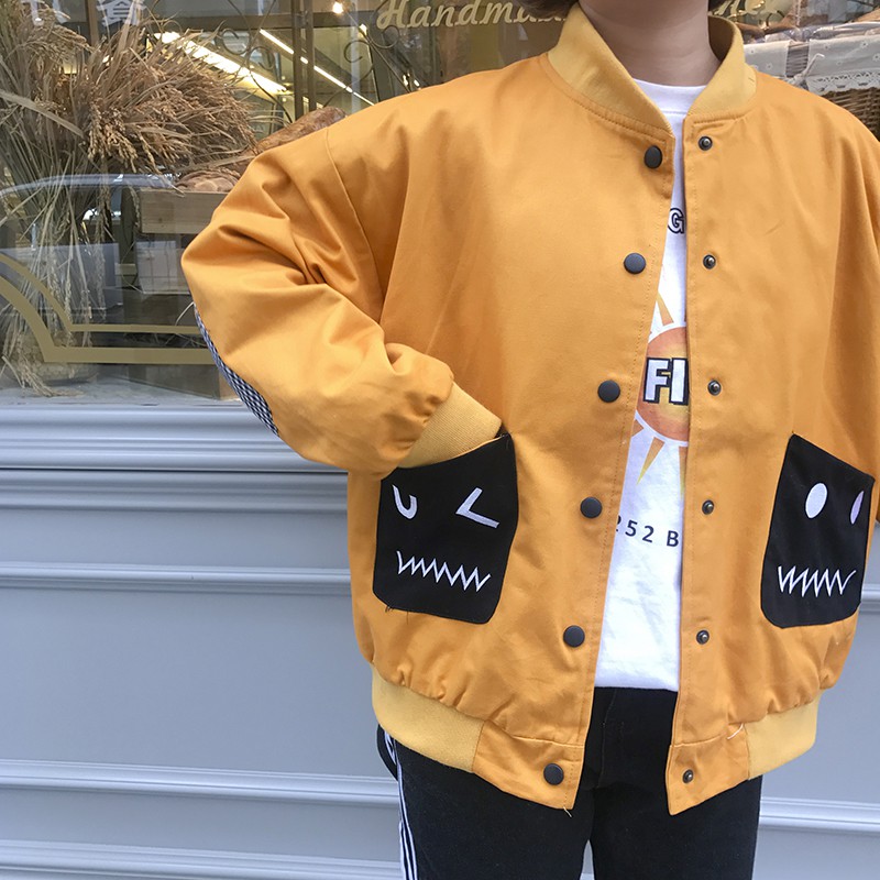 [Có Sẵn] áo khoác bomber 2 túi ulzzang #286 | BigBuy360 - bigbuy360.vn