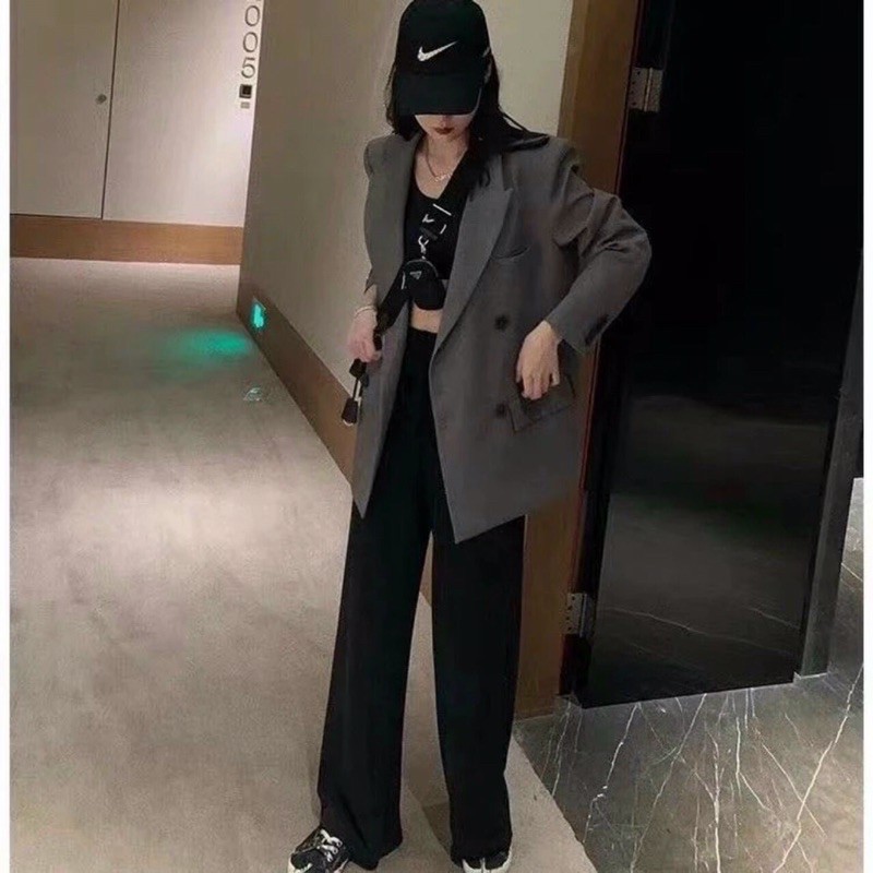 Quần ống rộng tăm lạnh 4 màu(quảng châu) | BigBuy360 - bigbuy360.vn