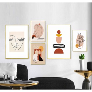 Bộ Tranh Canvas Cao Cấp Hội Họa Trừu Tượng Trang Trí Tường CV-174