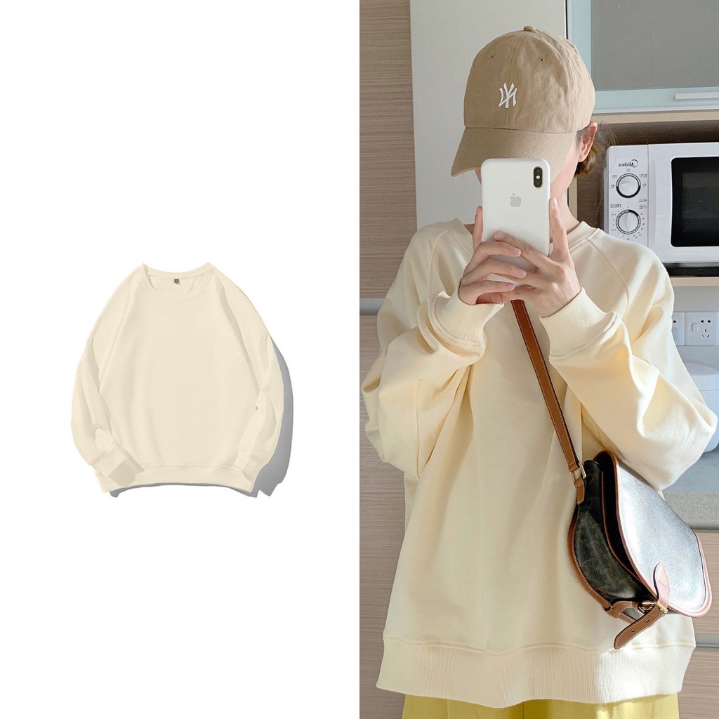 Áo sweater dáng rộng phong cách năng động thời trang mùa thu 2021 cho nữ