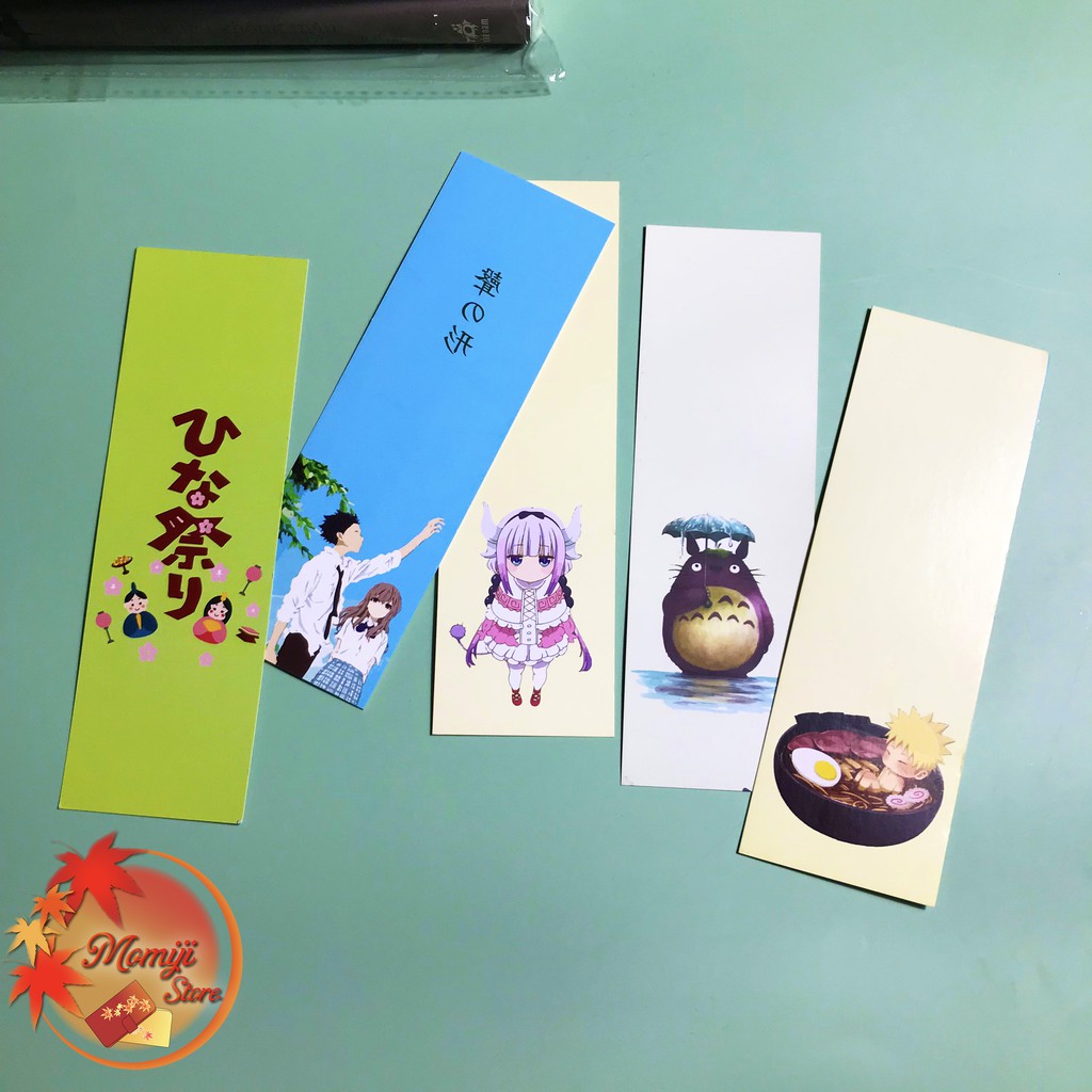 [XẢ SỐC GIÁ SIÊU RẺ] Bookmark kẹp đánh dấu sách Anime cực xinh