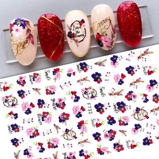 sticker dán móng tay nail mẫu mới