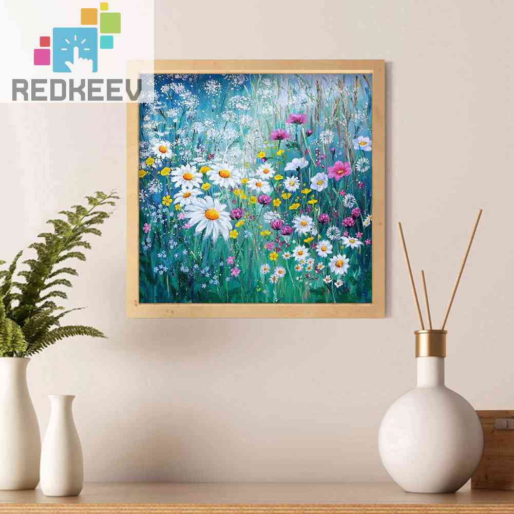 Tranh Đính Đá Kim Cương Toàn Bộ 5D DIY Hình Vẽ Phong Cảnh