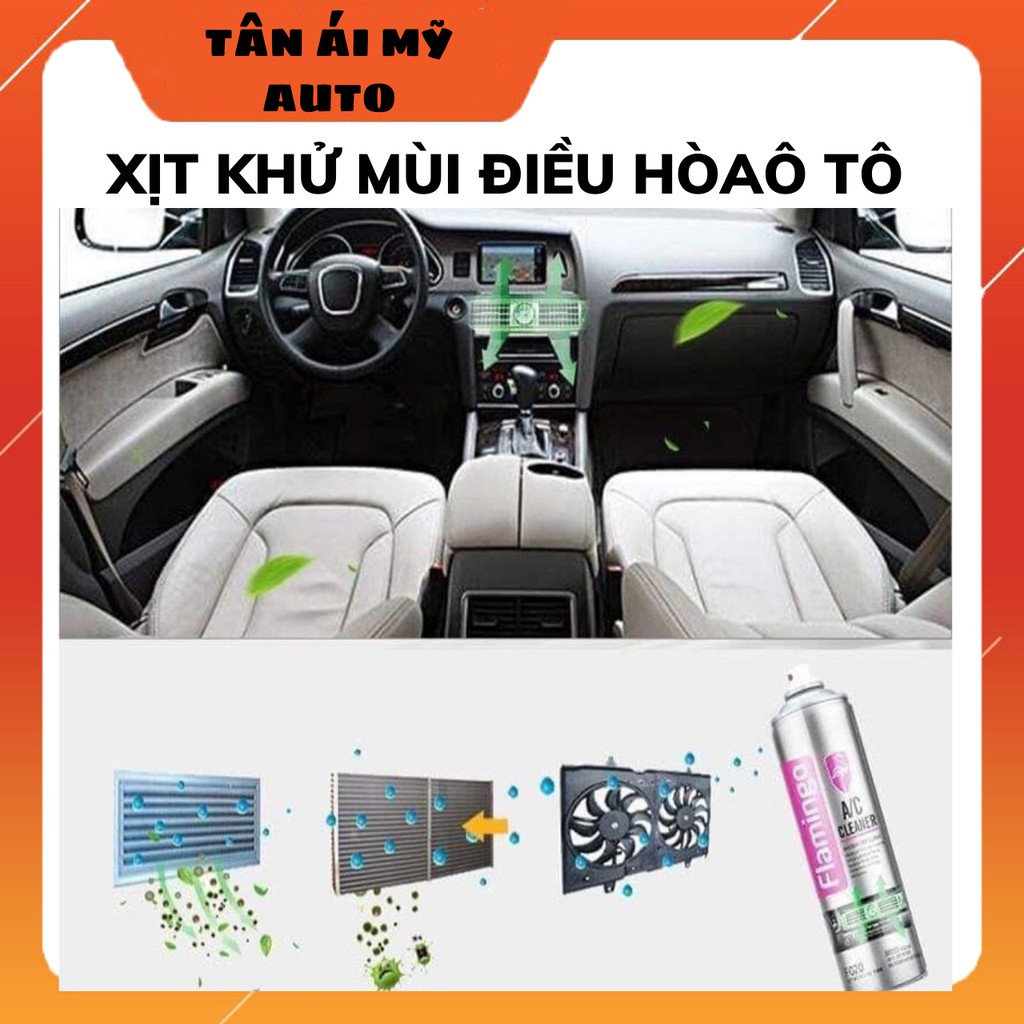 Bình xịt khử mùi ô tô, xịt khử mùi lọc khí điều hòa