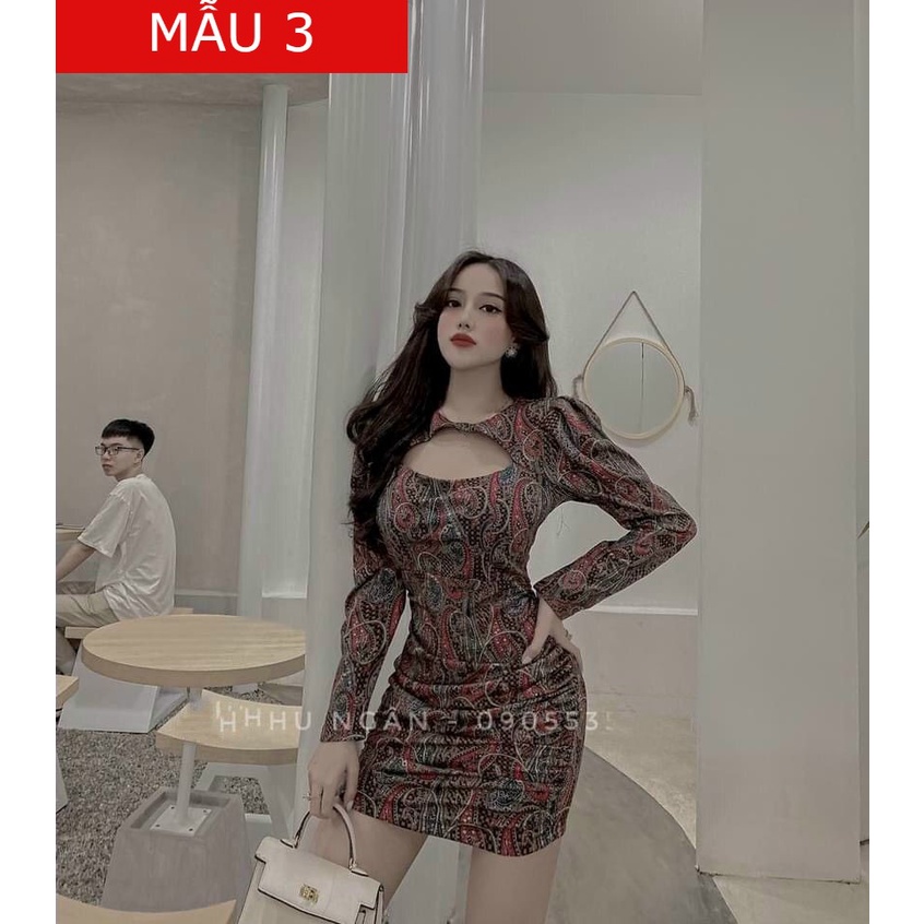 Đầm Body in Họa Tiết 3D Cao Cấp,Chất Thun Co Dãn Màu Sắc Nhã Nhặn Thật Sự Phù Hợp Để Tới Công Sở, Đi Làm Hoặc Đi Chơi