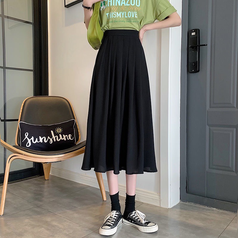 Chân Váy Dài Xếp Ly Khoác Sườn | Smide Clothing