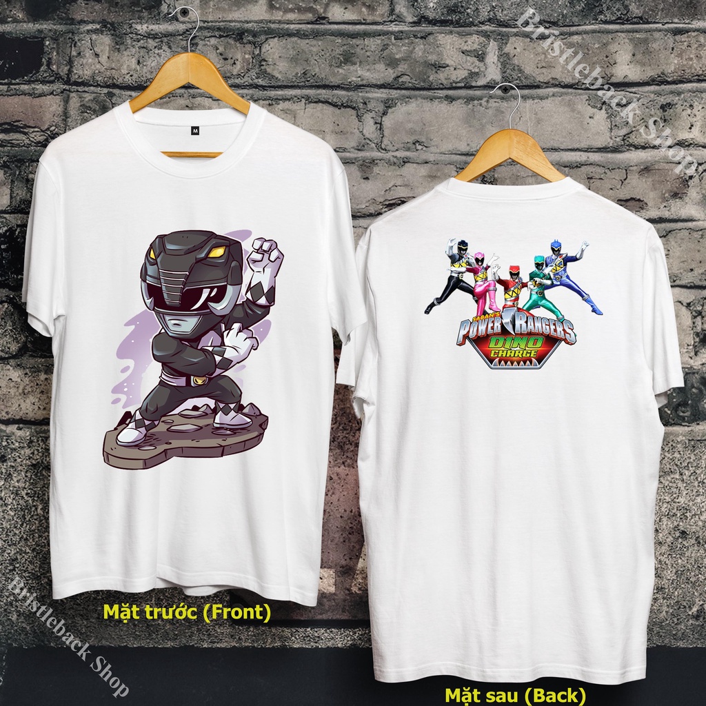 [ƯU ĐÃI] 🎁Áo Power Rangers - Áo 5 anh em Siêu Nhân - Power Rangers T-Shirt phong cách - EPRS-005