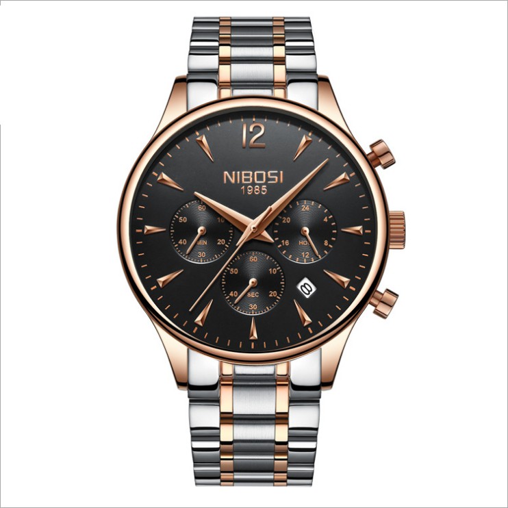 ĐỒNG HỒ NAM NIBOSI 2326 (1985) MẶT TRÒN,DÂY THÉP CAO CẤP, THIẾT KẾ SANG TRỌNG, CÁ TÍNH MẠNH MẼ-HÀNG CHÍNH HÃNG(FULLBOX) | BigBuy360 - bigbuy360.vn