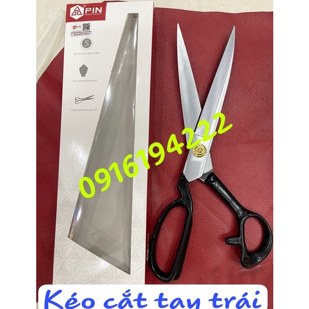 Kéo cắt vải tay TRÁI hãng PIN cao cấp dài 31cm