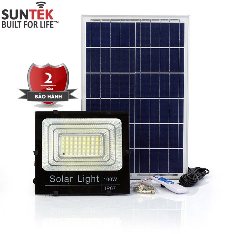 Đèn pha năng lượng mặt trời SUNTEK LED SOLAR 100W