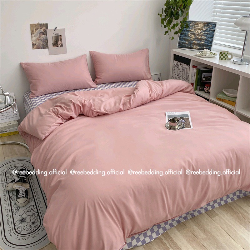 Bộ chăn ga gối Cotton TC REE Bedding đủ size giường nệm CTC194