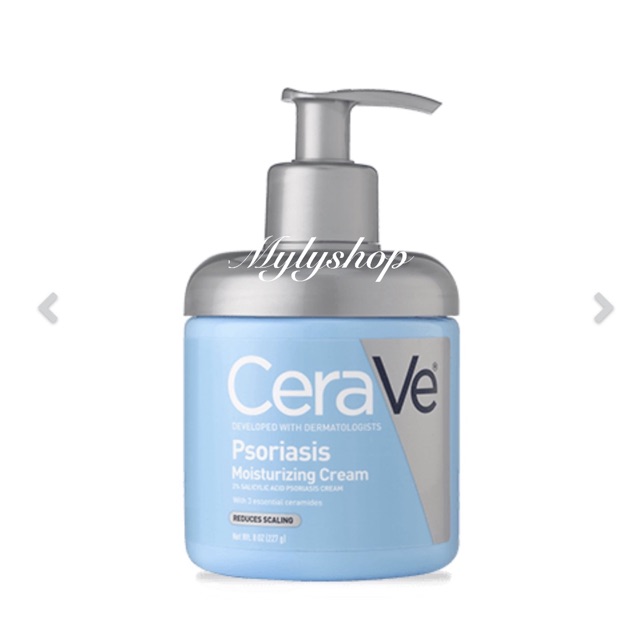 Kem dưỡng ẩm trị vẩy nến, da khô Cerave Psoriasis Moisturizing Cream 227g