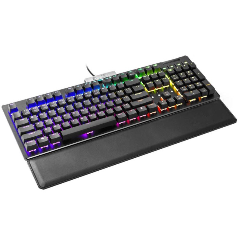 [Mã SKAMA07 giảm 8% đơn 250k]Bàn phím Gaming EVGA Z15 – RGB Gaming Keyboard – Speed Silver Switches (Linear)- Có kê tay