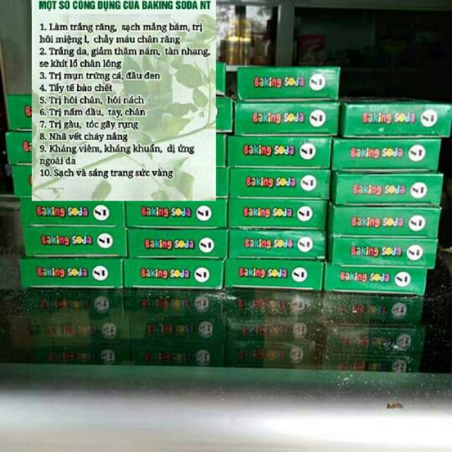 Backing soda chăm sóc cho mẹ