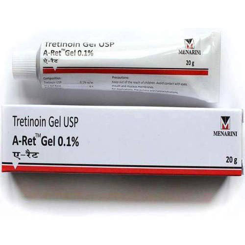 ✅ TRETINOIN ARET 0.1% , 0.05% , 0.025% 20g GIẢM MỤN MỜ THÂM CHỐNG LÃO HÓA