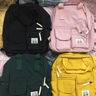 Balo 2 túi hộp