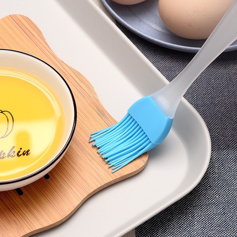 Chổi quét dầu Cọ quét dầu ăn, quét mỡ, quét mặt bánh bằng silicon chịu nhiệt
