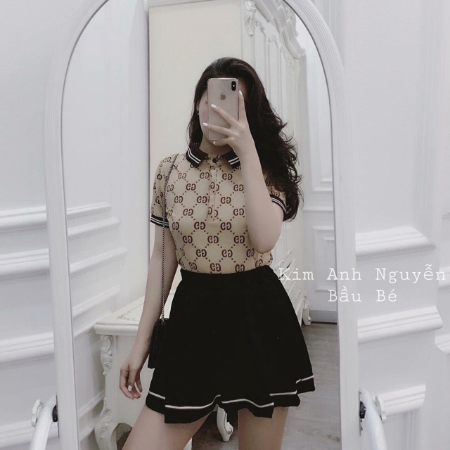 Set Áo phông GC Chân váy