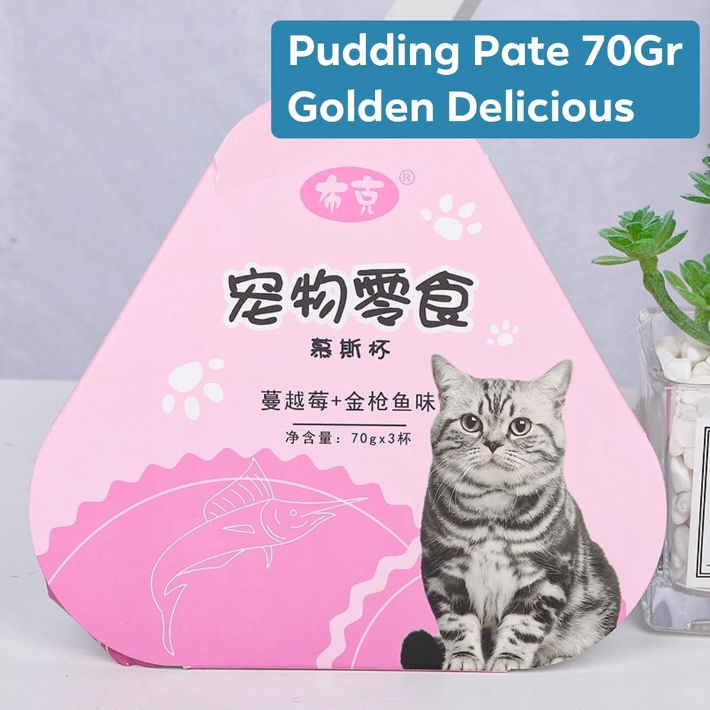 Pudding Pate 70Gr - Thức Ăn Vặt Cho Mèo 4 Vị - Ăn Vặt Nhưng No Đến Tối Lại Đầy Đủ Chất Dinh Dưỡng Từ Nguyên Liệu Thịt